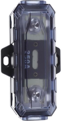 PRETYZOOM 250A سيارة الصوت أمبير فيوز كتلة تنوعا حامل الصمامات لمكبرات الصوت السيارات حماية عالية الطاقة سهلة التركيب مناسبة لمختلف احتياجات مكبر للصوت in Saudi Arabia