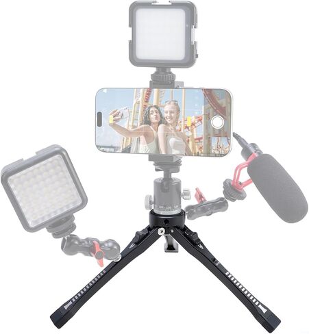 ترقيات ملحقات التصوير الفوتوغرافي المصنوعة من الألومنيوم على حامل ثلاثي القوائم للكاميرات والحوامل الأحادية للاستخدام في المنزل والسفر أثناء السفر المدمج in Kuwait