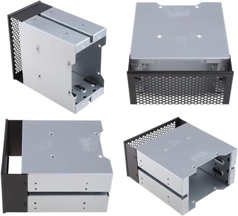 3.5 to 5.25 Three-Disc Hard Drive Cages 2 Chassis Drives in The Chassis Hard Drive Box Computer Storage Expansion in Saudi Arabia