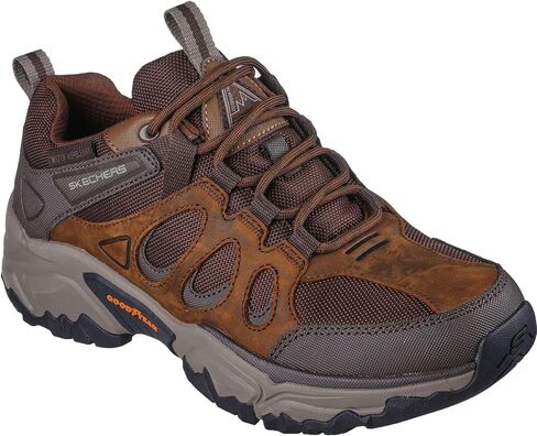 حذاء Terraform-Selvin Oxford للرجال من Skechers، CDB (كريزي هورس بني داكن)، 8.5 عرض X in Saudi Arabia