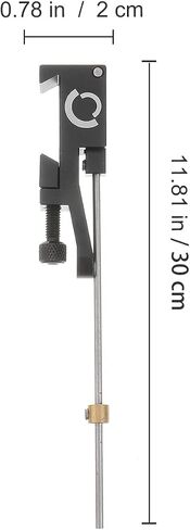 Kisangel Bow Arrow Clicker 1pc Outdoor Accessories Metal Ringing Stick Bow Clicker Recurve Bow Clicker Black Recurve Bow and Accessory Sight Magnetic Signal Sheet Aluminum Clicker Clicker in Saudi Arabia