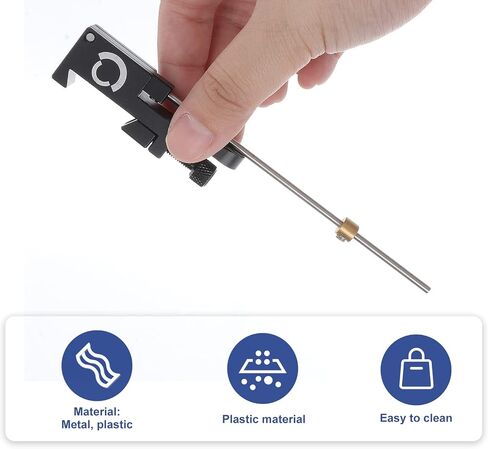 Kisangel Bow Arrow Clicker 1pc Outdoor Accessories Metal Ringing Stick Bow Clicker Recurve Bow Clicker Black Recurve Bow and Accessory Sight Magnetic Signal Sheet Aluminum Clicker Clicker in Saudi Arabia