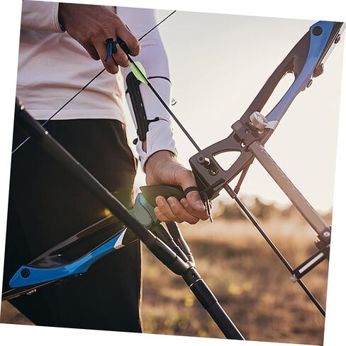 Kisangel Bow Arrow Clicker 1pc Outdoor Accessories Metal Ringing Stick Bow Clicker Recurve Bow Clicker Black Recurve Bow and Accessory Sight Magnetic Signal Sheet Aluminum Clicker Clicker in Saudi Arabia