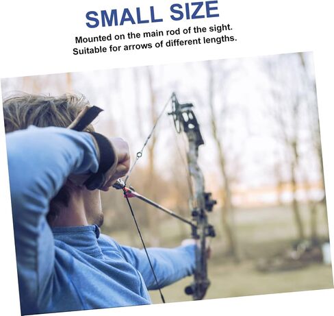 Kisangel Bow Arrow Clicker 1pc Outdoor Accessories Metal Ringing Stick Bow Clicker Recurve Bow Clicker Black Recurve Bow and Accessory Sight Magnetic Signal Sheet Aluminum Clicker Clicker in Saudi Arabia