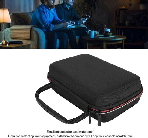 Game Console Travel Pouch, Portable Hard Shell Protective Carrying Case with Inner Pocket for New 3DS XL, 2DS XL, Compatible with 3DS, 2DS, and More in Saudi Arabia