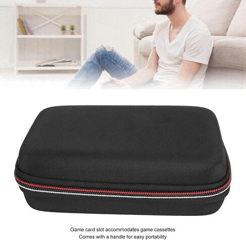 Game Console Travel Pouch, Portable Hard Shell Protective Carrying Case with Inner Pocket for New 3DS XL, 2DS XL, Compatible with 3DS, 2DS, and More in Saudi Arabia