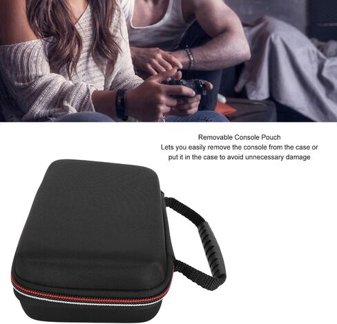 Game Console Travel Pouch, Portable Hard Shell Protective Carrying Case with Inner Pocket for New 3DS XL, 2DS XL, Compatible with 3DS, 2DS, and More in Saudi Arabia