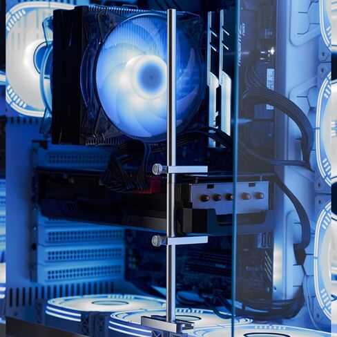 حامل بطاقة رسومات معدني قابل للتعديل لحافظة الكمبيوتر يعزز ويحمي وحدة معالجة الرسومات الخاصة بك بصناعة دقيقة وحامل بطاقة رسومات قابل للتعديل in Kuwait