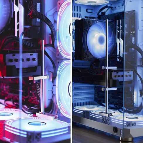 حامل بطاقة رسومات معدني قابل للتعديل لحافظة الكمبيوتر يعزز ويحمي وحدة معالجة الرسومات الخاصة بك بصناعة دقيقة وحامل بطاقة رسومات قابل للتعديل in Kuwait