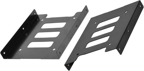 Desktop PC 2.5" to 3.5" Drive Converter Kit 2.5in to 3.5in SSD Mounting Adapter Bracket with 40cm Line SSD Mounting Bracket Kit Computer Case Accessory Adapter Drive Bay Holder in Kuwait