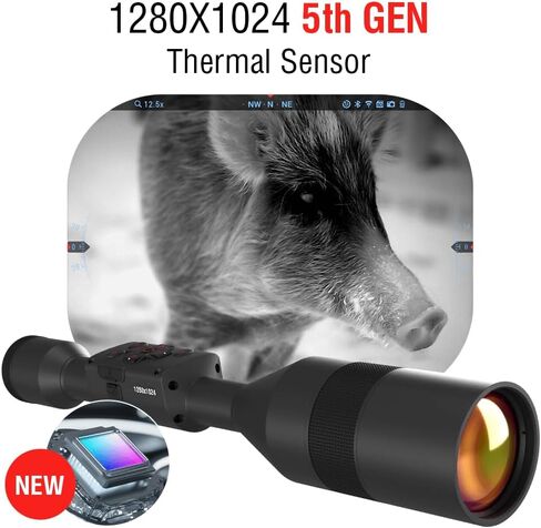 ATN Thor 5 XD Smart HD Thermal Scope w/ 1280x1024 Xtreme Definition Gen 5 Sensor, Video Rec, Ballistic Calculator, RAV in Saudi Arabia