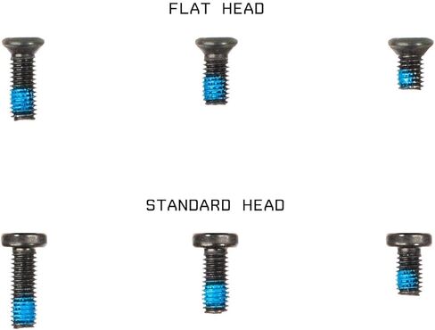 Monstrum #8-40 Gunsmithing Screw Pack | 6mm, 8mm, and 10mm Length in Standard and Flat Head with Torx T10 Head in Saudi Arabia