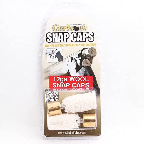 Carlson's Choke Tubes Brass Wool Snap Cap (2 Pack) in Saudi Arabia