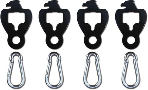 Highwild T-Post Target Hanger (نمط النسر الأصلع) | AR500 يستهدف سلسلة معلقة بخطاف على شكل حرف S in Kuwait