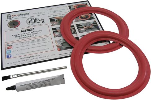 Cerwin Vega 8 Inch Foam Speaker Repair Kit FSK-8AR (Pair) in Saudi Arabia