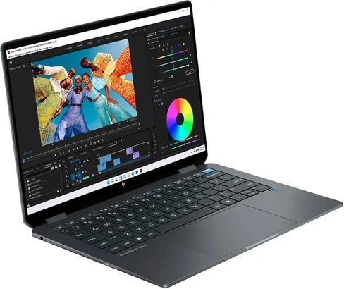 HP OmniBook Ultra Flip 2-in-1 Laptop 14" 3k OLED Touch Intel 8-core Ultra 7 Series 2 256V (Up to 47 Tops) 16GB RAM 2TB SSD for Creator Designer Business Professional Win11Pro ICP Hub/Copilot+ AI PC in Saudi Arabia