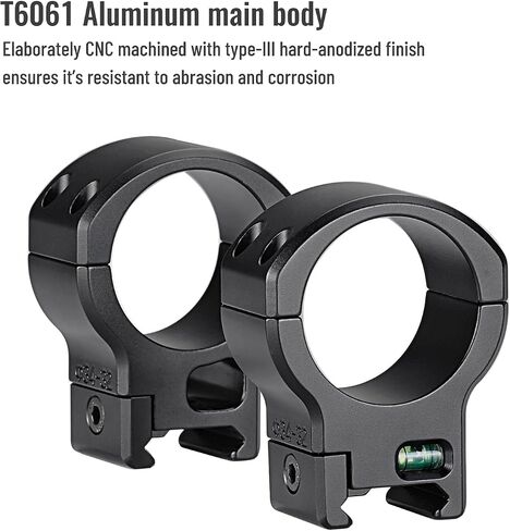 34mm Scope Rings Mount, Center Height 32mm/1.3" for Picatinny Rail, 2543 in Saudi Arabia
