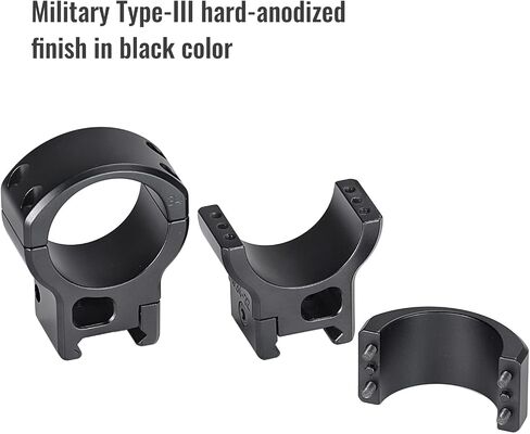 34mm Scope Rings Mount, Center Height 32mm/1.3" for Picatinny Rail, 2543 in Saudi Arabia