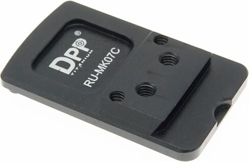 حامل متوافق مع الرؤية الخلفية من التيتانيوم DPP لـ Ruger P85/95/97، MK Series Trijicon RMR/SRO & Holosun 407C/507C/508T in Kuwait