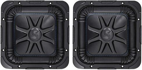 (2) مضخم صوت السيارة Kicker L7S82 مقاس 8 بوصة بقدرة 1800 وات Solobaric L7S Solo-baric 44L7S8-2 in Saudi Arabia
