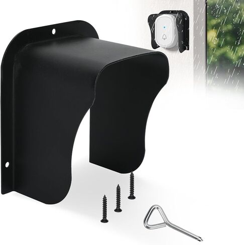 غطاء المطر لجرس الباب، غطاء جرس الباب الدائري المقاوم للماء، غطاء جرس الباب الدائري المضاد للوهج، غطاء نظام التحكم في الوصول، مناسب للوحة مفاتيح التحكم في الوصول، قفل بصمات الأصابع، لوحة المفاتيح الخارجية، إلخ in Kuwait