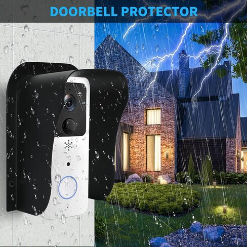 غطاء المطر لجرس الباب، غطاء جرس الباب الدائري المقاوم للماء، غطاء جرس الباب الدائري المضاد للوهج، غطاء نظام التحكم في الوصول، مناسب للوحة مفاتيح التحكم في الوصول، قفل بصمات الأصابع، لوحة المفاتيح الخارجية، إلخ in Kuwait