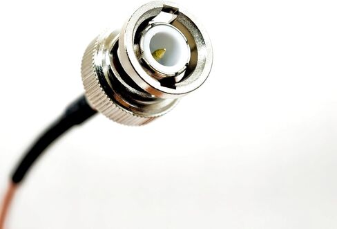 10 FT BNC Male to Male Cable 50 Ohm, RG316 BNC Coaxial Cable for Antenna Scanners or Handheld Ham Radios in Saudi Arabia