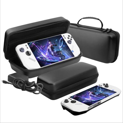 حقيبة حمل لجهاز Lenovo Legion Go S/Legion Go/MSI Claw 8 AI+/MSI Claw 8 AI+ Polar Tempest Edition، غطاء حقيبة صلب للسفر مع وضع الحامل وجيب شبكي لوحدة تحكم الألعاب المحمولة مقاس 8 بوصات in Saudi Arabia