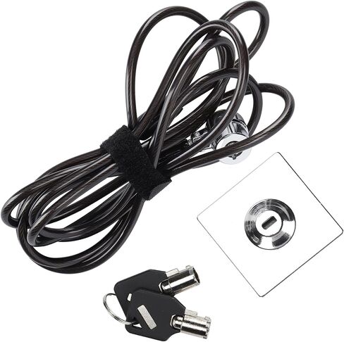 Keenso Computer Security Cable Lock Base for OS X, Convenient and Durable, Suitable for Most Notebooks, 2 Keys Included in Saudi Arabia