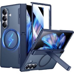 SPIDERCASE Only Designed for Samsung Galaxy Z Fold 7 Case,Built-in [Screen Protector] [Hinge Protection] [Kickstand] Full Body Protective Phone Case for Galaxy Z Fold 7 - Black in Saudi Arabia