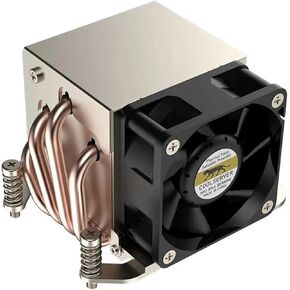 AM4-R64 Cooler 200W for AM5 2U Radiator AM4 AM5 Heat Sink 4 Heat Pipe 90mm*54mm Mounting Pitch in Saudi Arabia