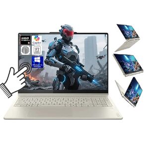 Lenovo Yoga 7 2-in-1 Laptop, 16" IPS Glass AMD Ryzen™ AI 5 340 Processor (2.00 GHz up to 4.80 GHz) 16 GB LPDDR5X-7500MT/s 1 TB SSD M.2 2242 PCIe Gen4 16" WUXGA (1920 x 1200) in Saudi Arabia