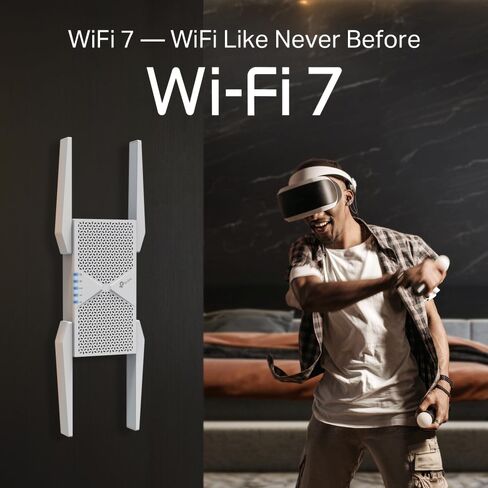 TP-Link-RE655BE BE11000 موسع نطاق Wi-Fi 7 ثلاثي النطاق (متجدد) in Saudi Arabia