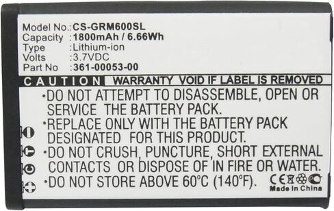 VI VINTRONS Battery for Garmin Alpha 100 Handheld, Montana 600, Montana 600T, in Saudi Arabia