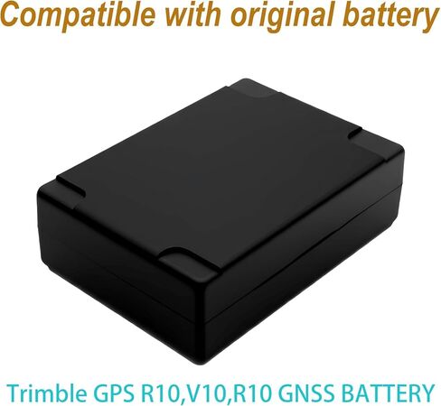 5 عبوات بطارية 3600 مللي أمبير R10 متوافقة مع جهاز Trimble R10 R12 V10 GPS RTK GNSS المتلقي 990737 76767 in Kuwait