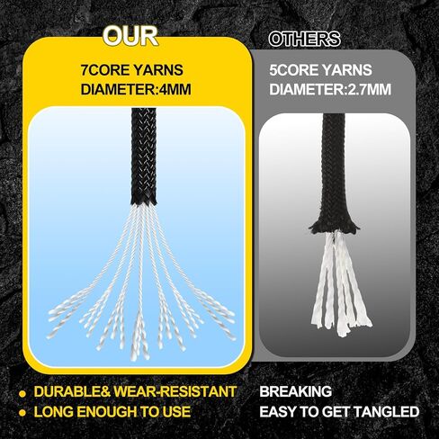 SATINIOR Paracord Rope 1250ft-7 Strand Core-Tactical Parachute Cord 4mm -Utility Rope for Survival, Hunting & Camping Gear – Nylon String, Camping Tent Cord in Saudi Arabia