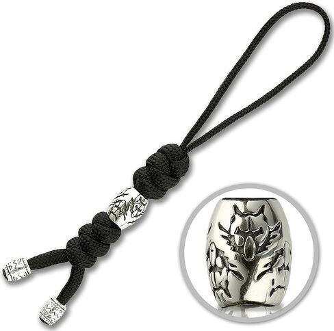 M-Tac Knife Lanyard with Bead – Paracord Lanyard for Knives & EDC – Tactical Knife Fob Pull Cord – Durable Paracord Accessory in Kuwait