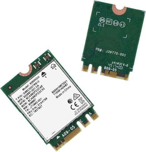 بطاقة واي فاي 5G من Estink، بطاقة واي فاي لاسلكية مزدوجة النطاق 5.0 للكمبيوتر المحمول مع فتحة NGFF M.2 2.4 جيجا هرتز 5 جيجا هرتز 1.73 جيجا بايت في الثانية محول واي فاي عالي السرعة IEEE 802.11a b g n ac in Saudi Arabia