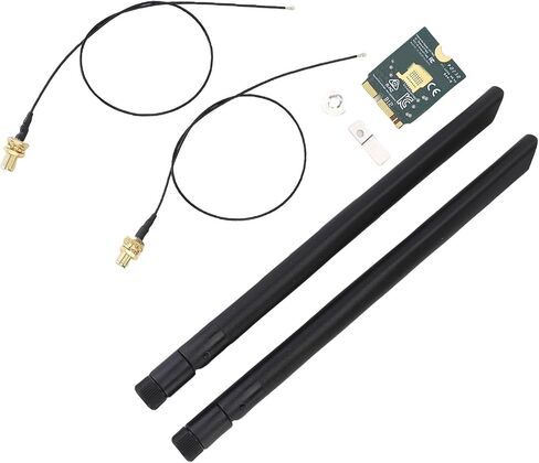Dpofirs 5.2 WiFi 6E M.2 NGFF محول 4200Mbps Tri Band لـ 10 11، Thinkpad in Saudi Arabia