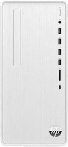 كمبيوتر مكتبي HP Pavilion TP01، Intel Core i5-14400، ذاكرة الوصول العشوائي 8 جيجا، 512 جيجا SSD، Intel UHD Graphics، Windows 11 Home - أبيض (متجدد) in Saudi Arabia