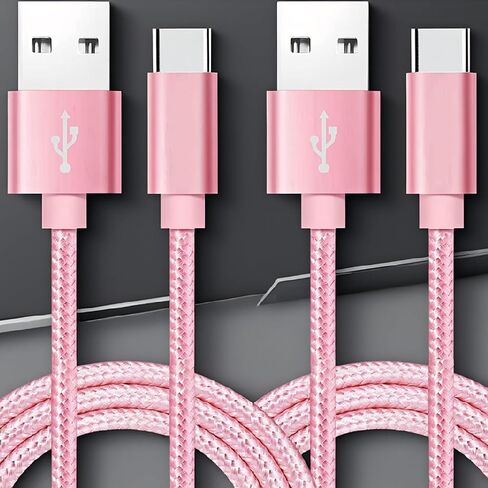 كابل USB-C طويل جدًا إلى USB-A لمزامنة الشحن من النوع C سلك شاحن الهاتف متوافق عالميًا مع الأجهزة in Saudi Arabia
