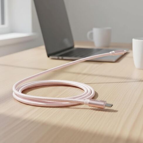 كابل USB-C طويل جدًا إلى USB-A لمزامنة الشحن من النوع C سلك شاحن الهاتف متوافق عالميًا مع الأجهزة in Saudi Arabia