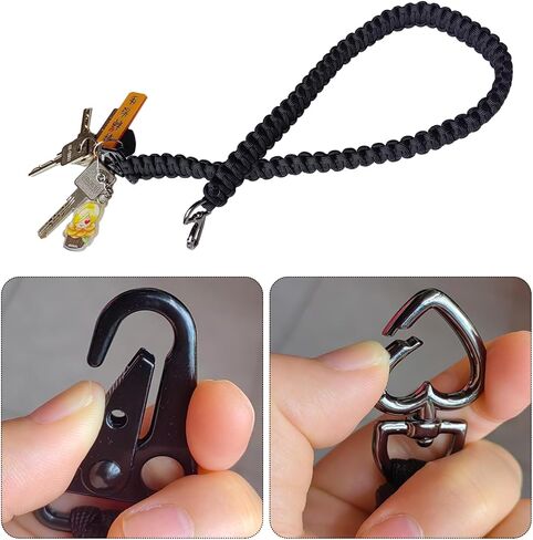 قطعة واحدة من سلسلة مفاتيح الحبل، سلسلة مفاتيح باراكورد مضفرة شديدة التحمل، مقبض حمل عالي التحمل، نظام السجن الإصلاحي in Kuwait