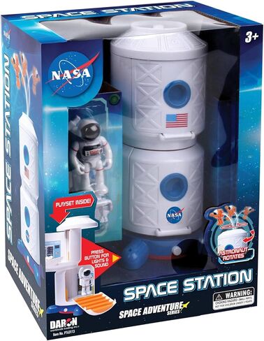 DARON NASA Space Adventure Series: Space Station with Lights, Sounds & Figurine (B07R4XX8S8) in Saudi Arabia