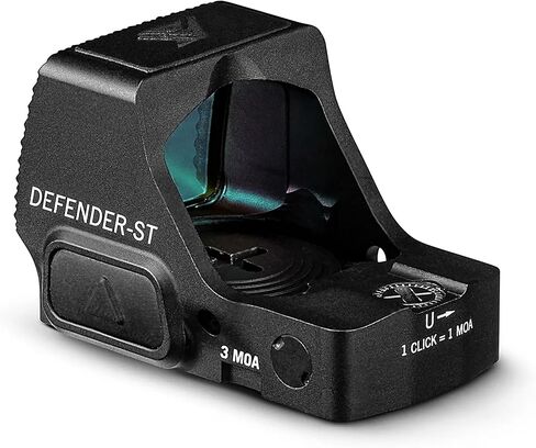 Vortex Optics Defender-ST Micro Dot Sights - تنشيط الحركة مع الإغلاق التلقائي، DeltaPoint Pro Footprint، بطارية علوية - ضمان غير محدود وغير مشروط in Kuwait