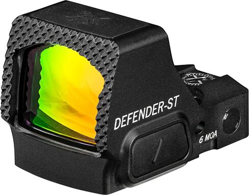 Vortex Optics Defender-ST Micro Dot Sights - تنشيط الحركة مع الإغلاق التلقائي، DeltaPoint Pro Footprint، بطارية علوية - ضمان غير محدود وغير مشروط in Kuwait