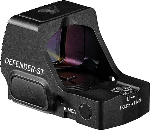 Vortex Optics Defender-ST Micro Dot Sights - تنشيط الحركة مع الإغلاق التلقائي، DeltaPoint Pro Footprint، بطارية علوية - ضمان غير محدود وغير مشروط in Kuwait