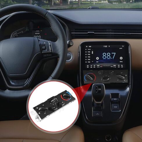 599-217 مفتاح التحكم في السخان A/C ، وحدة التحكم في المناخ الأمامية متوافقة مع 1996-2020 لـ Chevrolet Express 1500 2500 3500 ، لـ Chevy G30 ، Astro ، 1996-2020 لـ GMC Savana ، OE # 15073274 in Saudi Arabia