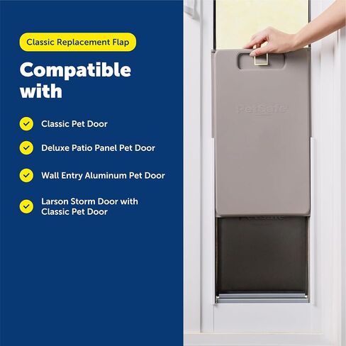 PetSafe Classic Replacement Flap - Large - Compatible with Discontinued PetSafe Doors, Frosted in Kuwait