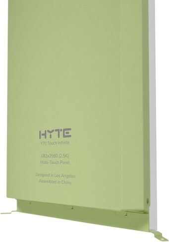 Hyte Y70 Touch Infinite Display Upgrade Screen Kit for PC Case - 14.9" IPS Display - 2.5K Resolution - 60Hz - 10-Point Touch - Pitch Black in Saudi Arabia